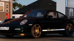 Assetto Corsa Video Games Video Game Art CGi Car Side View Wheels Headlights Porsche Porsche 911 Gas 2720x1360 Wallpaper