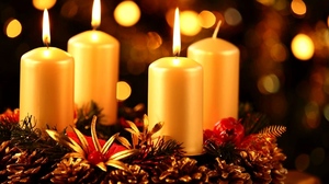 Candle Decoration Ligths 1920x1280 Wallpaper