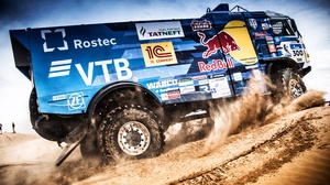 Desert Kamaz Rallye Red Bull 5000x3000 Wallpaper