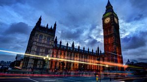 Trey Ratcliff Photography 4K UK England London Cityscape Westminster Big Ben Building Street Lights  3840x2160 wallpaper