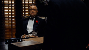 The Godfather Vito Corleone Movies Film Stills Marlon Brando Cats Table Phone Chair Mafia Gangster F 1920x1080 Wallpaper
