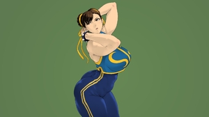 Chun Li Street Fighter Video Game Characters Video Game Girls Video Games Bracelets Brunette Brown E 1920x1080 Wallpaper