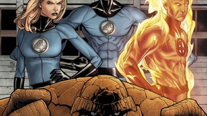 Thing Marvel Comics Human Torch Marvel Comics Mister Fantastic Invisible Woman Reed Richards Doctor  1600x1200 Wallpaper