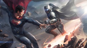 Batman Batman V Superman Dawn Of Justice Dc Comics Superman 3840x1932 wallpaper