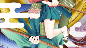 Anime Anime Girls Azur Lane Souryuu KanColle Hiryuu KanColle Twintails Blue Hair Short Hair Brunette 1588x2328 Wallpaper