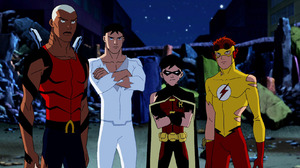 Aqualad Dc Comics Cartoon Dick Grayson Flash Kid Flash Robin Dc Comics Wally West Young Justice 1680x1050 Wallpaper