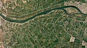 Nature Satellite Photo Landscape Watermarked Spain Amposta 1800x1200 Wallpaper