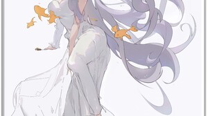 Anime Anime Girls Eighty Six Vladilena Milize Long Hair Silver Hair Solo Artwork Digital Art Fan Art 5224x6217 Wallpaper