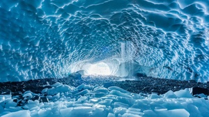 Nature Cave Winter Cold Ice 3840x2160 Wallpaper