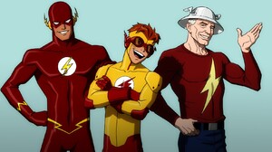 Flash Kid Flash Wally West Barry Allen Jay Garrick Young Justice 1680x1050 Wallpaper