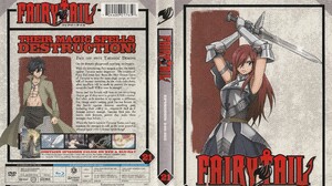 Anime Fairy Tail Anime Boys Anime Girls Scarlet Erza Fullbuster Gray 3196x2132 Wallpaper