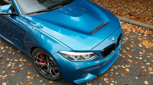 Car BMW M Power Leaves Fall Headlights 2560x1598 Wallpaper