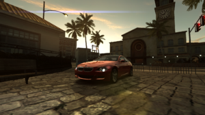 Need For Speed World BMW Car Vehicle Red Cars Video Games PC Gaming Screen Shot Clocks 1920x1080 Wallpaper