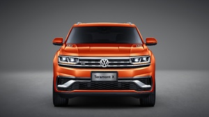 Volkswagen Orange Car Suv 3840x2160 Wallpaper