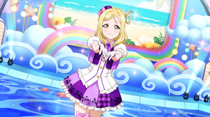 Ohara Mari Love Live Sunshine Love Live Anime Anime Girls Gloves Smiling Looking At Viewer Stages St 3600x1800 Wallpaper