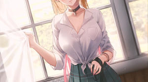 Ame 816 Kitagawa Marin Sono Bisque Doll Wa Koi Wo Suru Blonde Women Anime Girls Anime School Uniform 3000x3855 Wallpaper