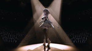 Virtual Youtuber Hololive Shirogane Noel Audience Stage Light Anime Girls 8351x4295 wallpaper