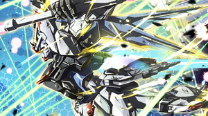 Anime Mechs Gundam Super Robot Taisen Mobile Suit Gundam SEED Freedom Gundam Artwork Digital Art Fan 2000x1414 Wallpaper