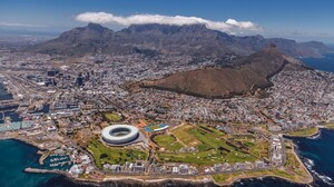Cityscape Landscape Stadium Cape Town Table Mountain South Africa 1920x1200 Wallpaper