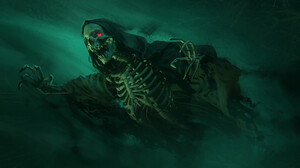 Mark Tarrisse Skeleton Dead Skull Claws Heroes Of Might And Magic Heroes Of Might And Magic Iii The  2000x1080 Wallpaper