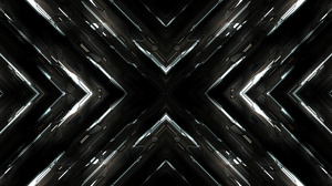 Abstract Metal Fractal Symmetry 3840x2160 Wallpaper