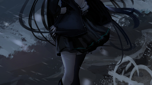 Lemtun Original Characters Anime Girls Snow 2686x4698 Wallpaper