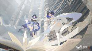 Void 0 Honkai Impact 3rd Seele Vollerei Anime Girls Pixiv Two Women Fantasy Art Women Fantasy Girl B 2560x1440 Wallpaper