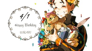 Subaru Natsuki Birthday Gift Black Hair 2460x1750 wallpaper