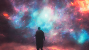 Space Nebula Digital Art Ai Art Ai Generated Stable Diffusion 3840x2160 Wallpaper