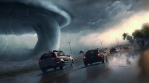 Ai Art Hurricane Car Storm AiArtSucks 3060x2048 Wallpaper