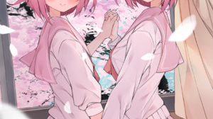 Anime Anime Girls Original Characters Twins Artwork Digital Art Fan Art 1717x2417 Wallpaper
