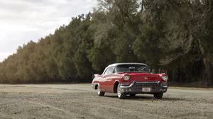 Cadillac Eldorado Red Cars Old Car Classic Car American Cars 3840x1873 Wallpaper