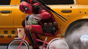 Bicycle Deadpool 2 Taxi 2809x1580 Wallpaper
