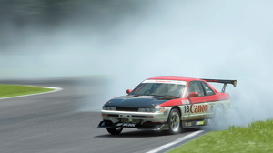 Gran Turismo Car Race Cars Video Games Canon Nissan Silvia Race Tracks Drift Cars Drift Smoke Smoke  3240x2160 Wallpaper