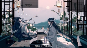 Lan Wangji Lan Zhan Wei Wuxian Wei Ying 2000x1125 Wallpaper