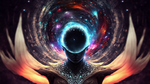 Ai Art Black Holes Universe Abstract Galaxy 3136x1792 Wallpaper