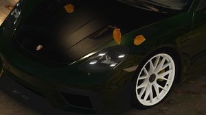 Assetto Corsa Car Video Games Porsche Porsche Cayman CGi Leaves Front Angle View Headlights Video Ga 5440x3072 Wallpaper