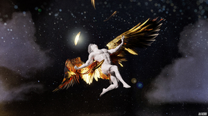 Greek Mythology Greek Mythology Ancient Greek Sculpture Sculpture Marble Gold Stars CGi Digital Art  3840x2160 Wallpaper
