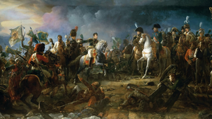 Artwork French Army Battle Of Austerlitz War Crowd People Men Horse Francois Gerard 4000x1983 Wallpaper