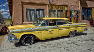 Car Classic Car Edsel Ranger Ford Old Taxi Vehicle Vintage Car Yellow Car 2000x1333 Wallpaper