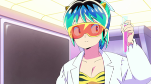 Urusei Yatsura Science Anime Screenshot Anime Girls Smiling Multi Colored Hair Horns Pointy Ears Gog 3840x2160 Wallpaper