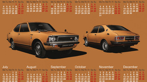 Calendar 2021 Year Month Numbers Toyota Car Toyota Corolla Coupe Brown Background 2880x1800 Wallpaper