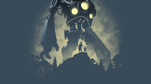 Iron Giant Cartoon Animated Character Animated Movie Portrait Display Simple Background Minimalism R 1080x1920 Wallpaper