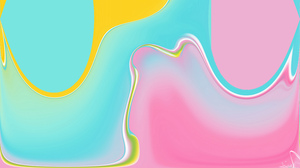 Artistic Digital Art Colors Gradient Blue Pink Yellow 3840x2160 Wallpaper