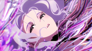 Yoneyama Mai Anime Girls Liquid Long Hair Face Purple Hair 1812x1020 Wallpaper
