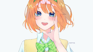 Anime Anime Girls 5 Toubun No Hanayome Nakano Yotsuba Short Hair Redhead Solo Artwork Digital Art Fa 4093x2894 Wallpaper