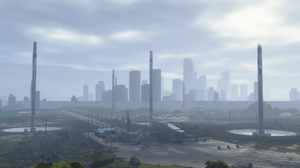 Kojima Productions Death Stranding Video Games Screen Shot Mist Futuristic Futuristic City Apocalypt 1920x1080 Wallpaper