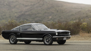 Shelby GT 350 Mustang GT350 Black Cars Muscle Cars American Cars Pony Cars Classic Car 3840x1502 Wallpaper