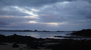 Beach Brittany France Clouds Sunset Sea Sky Nature Water 6000x4000 Wallpaper