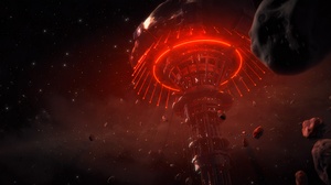 Mass Effect Mass Effect 2 Red Video Game Art Space 2730x1534 Wallpaper